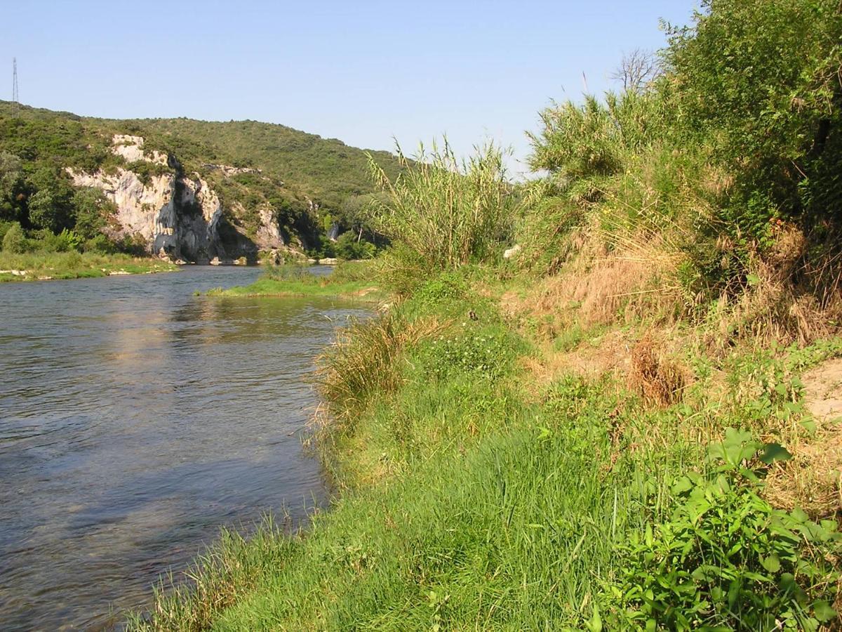 Vila Le Mazet Des Cigales Vers Pont du Gard Exteriér fotografie